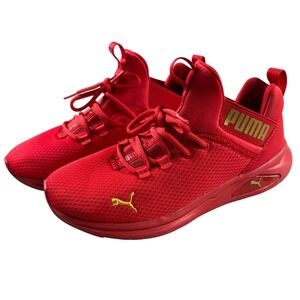 Puma Softride Enzo NXT Womens Running Shoes Red Gold 195106-11 Size 8.5